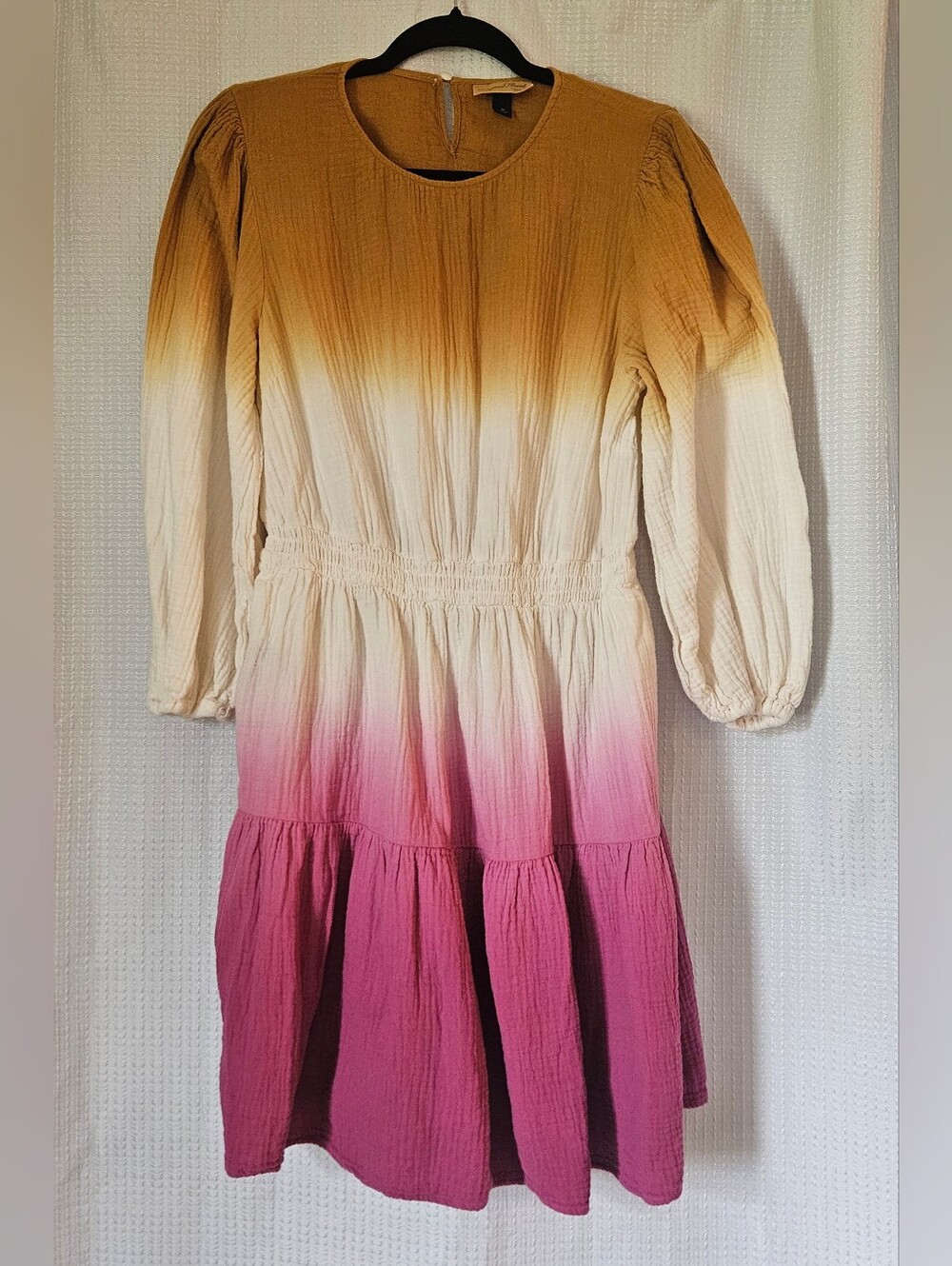 Universal Thread Ombré Dress Cotton With Pockets Size Medium